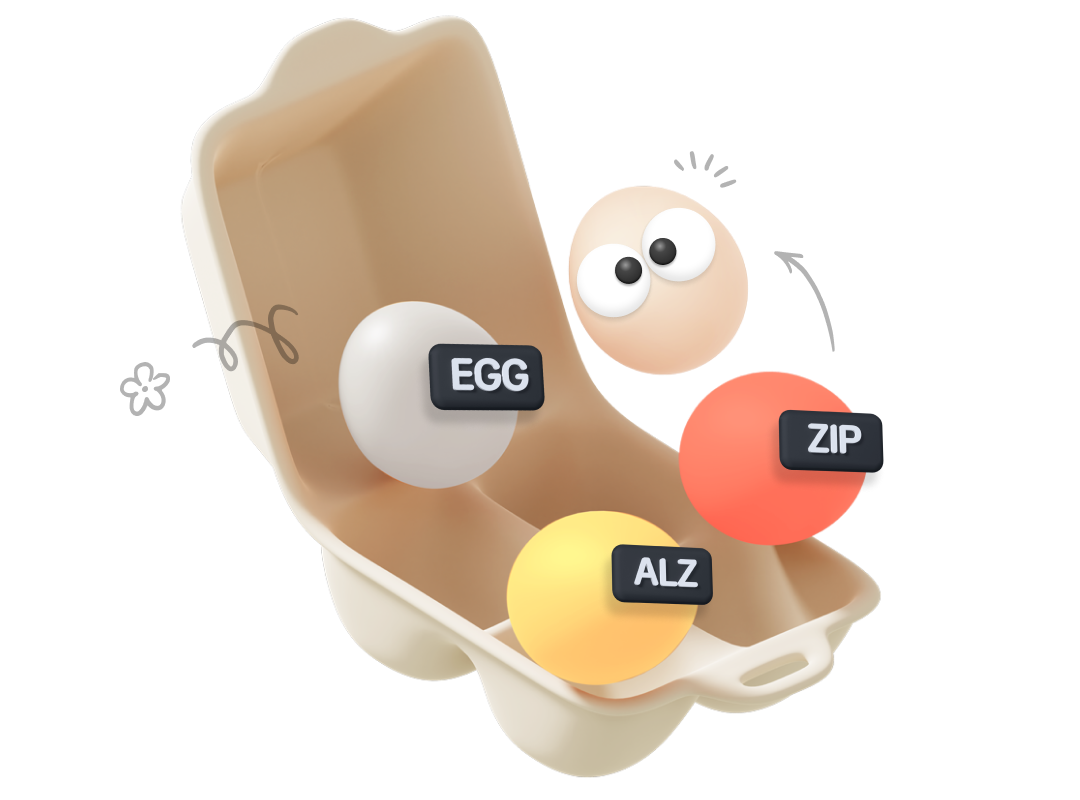 알집 압축 해제 화면